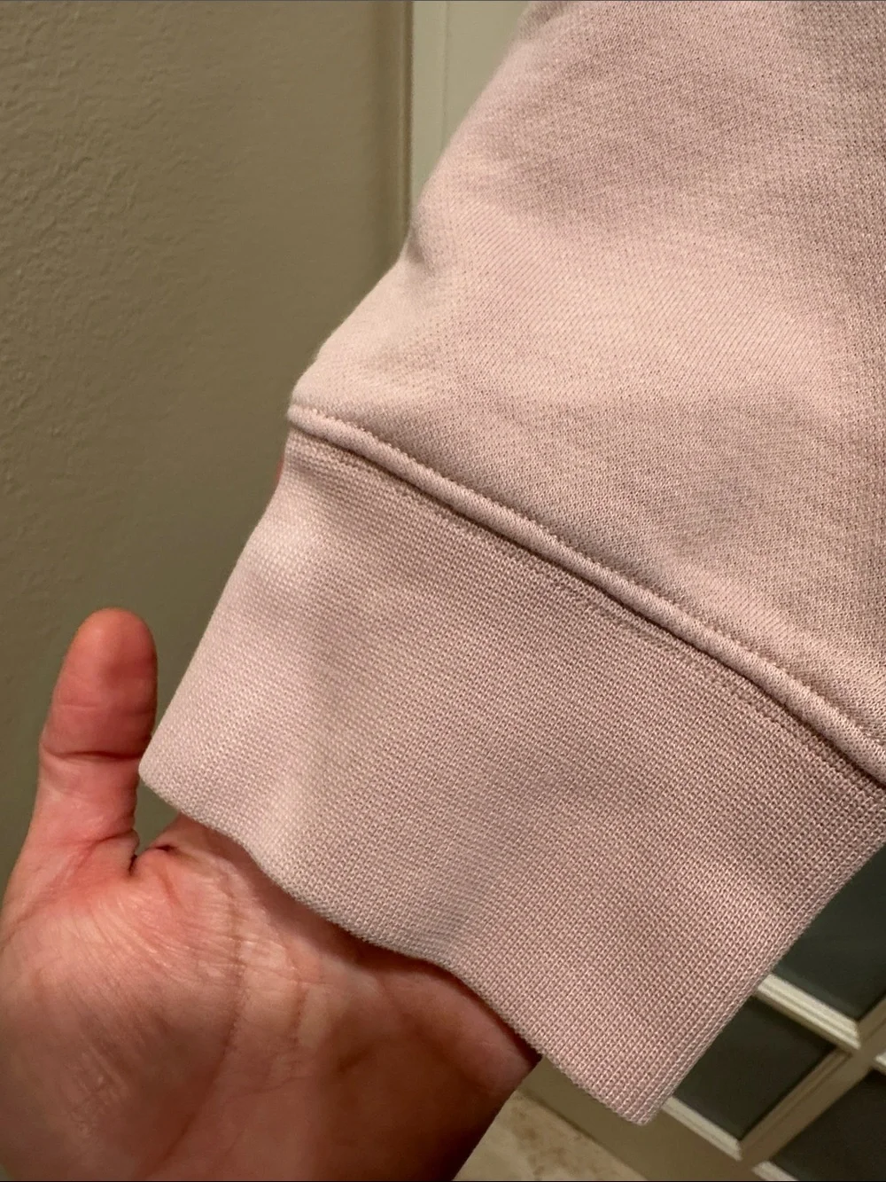 Nike Pink Hoodie with Drawstrings and Logo
